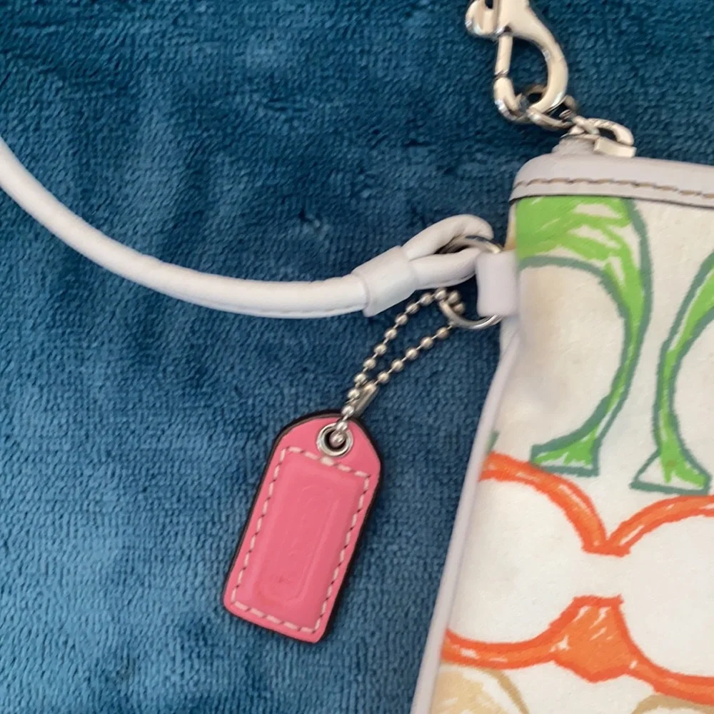 Summer Coach Wristlet.